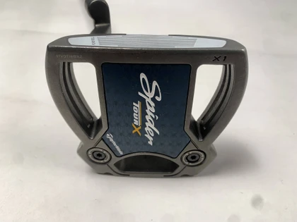 LEFTY TaylorMade Spider Tour X L Neck Putter 35" Superstroke Pistol 1.0 Mens LH, 1 of 12