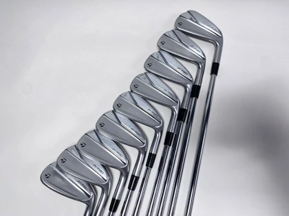 TaylorMade P790 2021 Iron Set 3-PW+AW DG S300 VSS Pro 105g Stiff Steel Mens RH, 1 of 12
