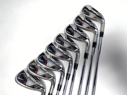 Nike Victory Red S Iron Set 4-PW+AW True Temper Uniflex Steel Mens RH, 1 of 12