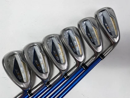 XXIO 13 Iron Set 7-PW+AW+SW MP 1300 Flex 3322 47g Regular Graphite Mens RH, 1 of 12