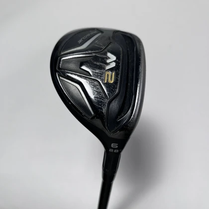 TaylorMade M2 6 Hybrid 28* Accra FX 100H60 M2 Senior RH Undersize Grip, 1 of 12