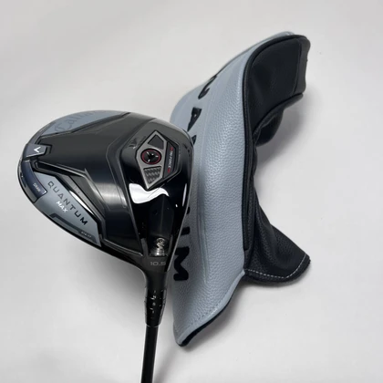 Callaway Quantum Max Driver 10.5* Mitsubishi Chemical Vanquish 4R Regular RH NEW, 1 of 12