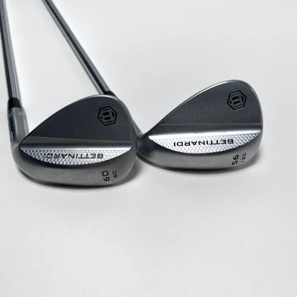 Bettinardi HLX 5.0 Chrome Wedge Set 56* 12 | 60* 8 KBS Hi-Rev 2.0 Stiff RH NEW, 1 of 12