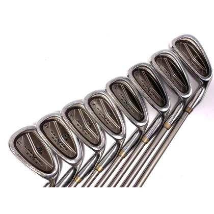Cobra Gravity Back Iron Set 4-PW+SW Ladies Graphite Womens RH Undersize Grips, 1 of 12