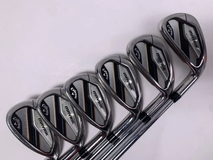 Callaway Mavrik Iron Set 6-PW+AW True Temper Elevate VSS 95g Regular RH, 1 of 12