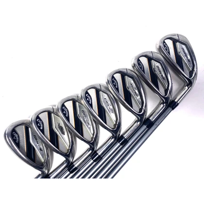 Callaway Mavrik Iron Set 6-PW+AW+SW Project X Catalyst 6.0 75g Stiff RH, 1 of 12