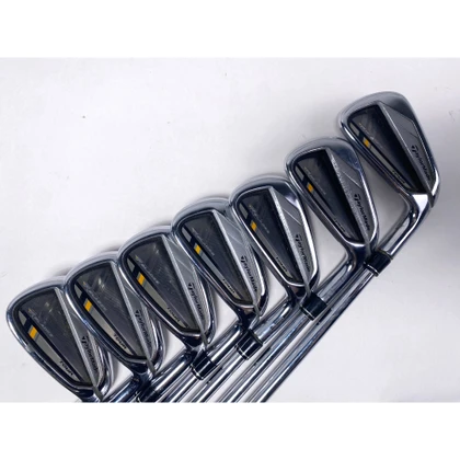 TaylorMade RocketBladez Iron Set 4-PW KBS Tour Stiff Steel Mens RH, 1 of 12