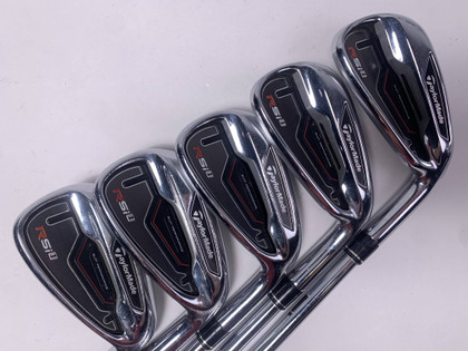 TaylorMade RSi 1 Iron Set 6-PW REAX 90g Stiff Steel Mens RH, 1 of 12