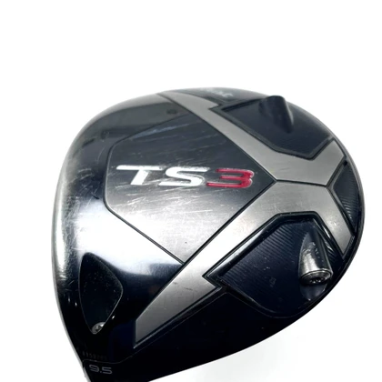 LEFTY Titleist TS3 Driver 9.5* Aldila Rip Alpha 2.9 60g Stiff Graphite Mens LH, 1 of 12