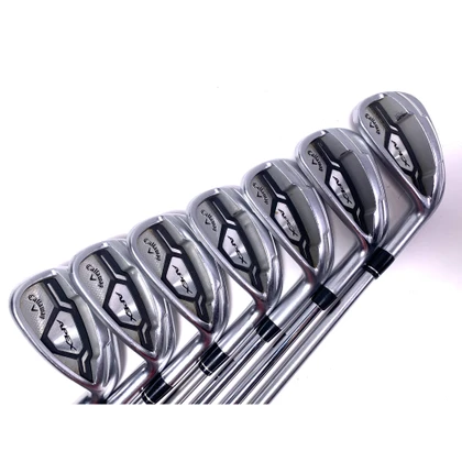 Callaway Apex CF 16 Iron Set 5-PW+AW KBS Tour C-Taper Lite 110g Stiff RH, 1 of 12