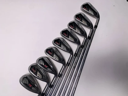 Callaway Razr X Iron Set 5-PW+AW+SW+LW 3* Flat Uniflex RH Midsize Grips +1'', 1 of 12