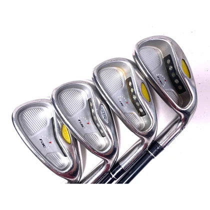 TaylorMade Rac OS 2005 Iron Set 6-9 UG65 65g Senior Graphite Mens RH, 1 of 12