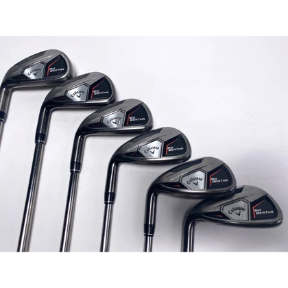 LEFTY Callaway Big Bertha 2015 Iron Set 5-PW UST Mamiya Recoil 460 F3 Regular LH, 1 of 12