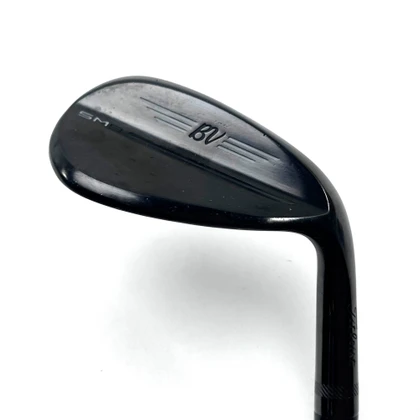 Titleist Vokey SM9 Jet Black Sand Wedge SW 56* 10 Bounce S BV Black Wedge RH, 1 of 12