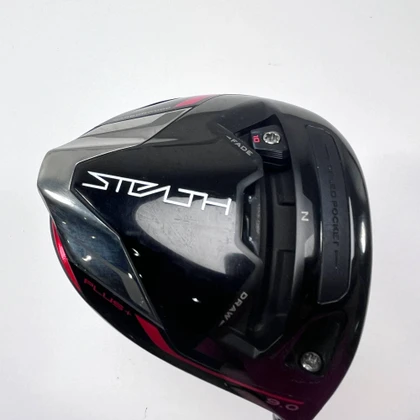 TaylorMade Stealth Plus Driver 9* Aldila Ascent Red 60g Regular Graphite Mens RH, 1 of 12