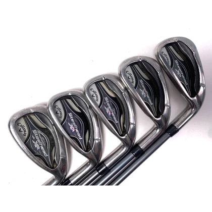 Callaway Steelhead XR Iron Set 5-PW Ozik Program F15 60g Regular RH No 9 iron, 1 of 12