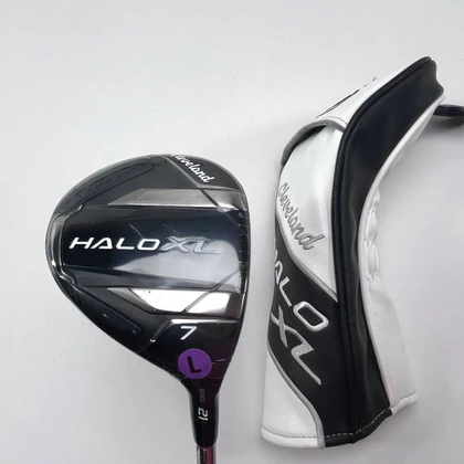 Cleveland HALO XL 7 Fairway Wood 21* Aldila Ascent Blue 40L 40g Ladies RH HC NEW, 1 of 12