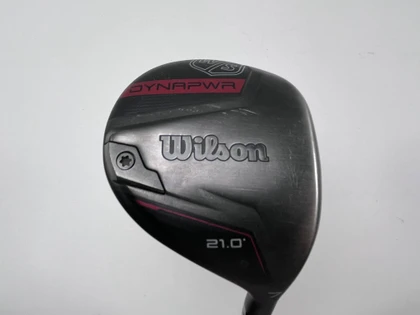 Wilson Dynapwr 7 Fairway 21* Project X HZRDUS RDX Smoke Red 5.0 50g Senior RH, 1 of 12