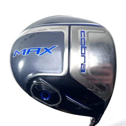 Cobra MAX Driver 10.5* Matrix White Tie X4 55g Regular Graphite Mens RH, 1 of 12