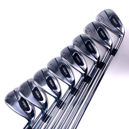 Callaway Rogue ST Pro Iron Set 4-PW+AW True Temper DG S300 105g Stiff RH, 1 of 12