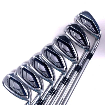 Ping G440 Iron Set 7-PW+AW+GW+SW Black Dot Alta Quick 45g Senior RH, 1 of 12
