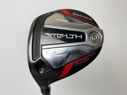 TaylorMade Stealth Plus 3 Fairway Wood 15* HZRDUS RDX Smoke Red 5.5 Regular LH (HLOD49O5R82Z)