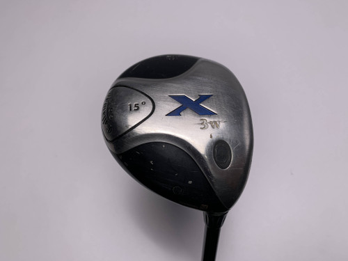 Callaway X 3 Fairway Wood 15* Fujikura 60g Regular Graphite Mens RH, 1 of 12