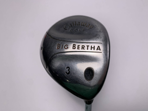 Callaway 2004 Big Bertha 3 Fairway Wood 15* Uniflex Steel Mens RH, 1 of 12