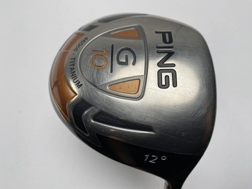 Ping G10 Driver 12* TFC 129 D Stiff Graphite Mens RH Undersize Grip, 1 of 12