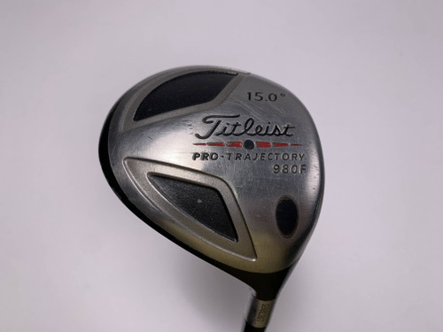 Titleist 980 F 3 Fairway Wood 15* True Temper Dynamic Gold S300 Stiff Steel RH, 1 of 12