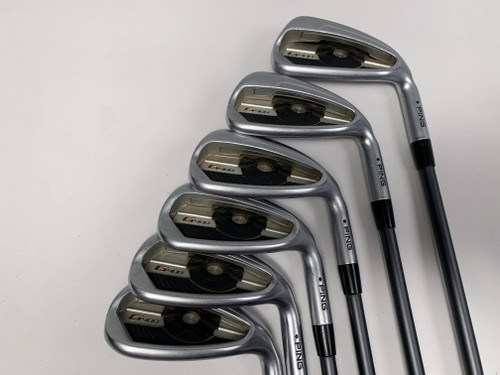 Ping G400 Iron Set 7-PW+UW+SW Black Dot CFS 80g Stiff Graphite Mens RH, 1 of 12