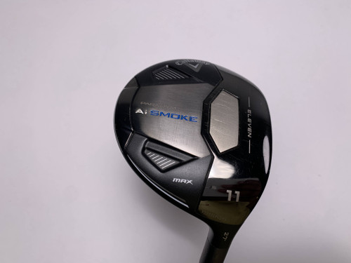 Callaway Paradym Ai Smoke Max 11 Fairway Wood 27* Cypher Forty 5.0 Senior RH HC, 1 of 12