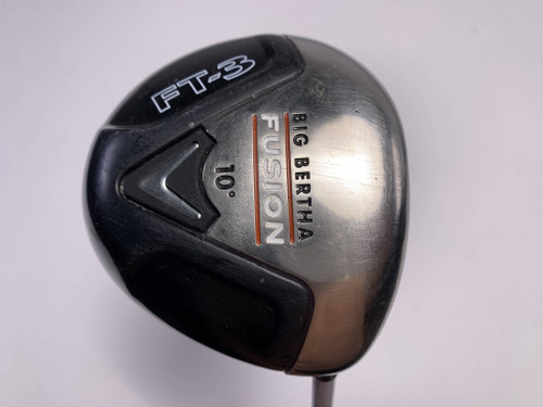 Callaway Fusion FT-3 Driver 10* Aldila NVS 55g Stiff Graphite Mens RH, 1 of 12