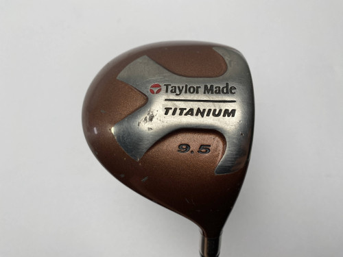 TaylorMade Ti Bubble Driver 9.5* Bubble R-80 Plus Regular Graphite Mens RH, 1 of 12