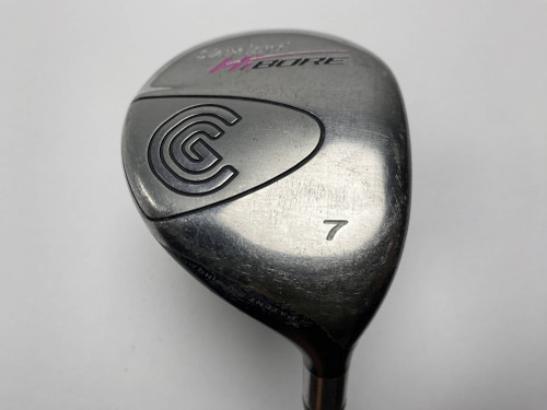 Cleveland Hibore 7 Fairway Wood 21* 50g Ladies Graphite Womens RH Undersize Grip, 1 of 12