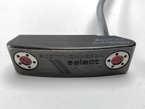 Scotty Cameron Select Newport 2 Mid Charcoal Mist Putter 43" Mens RH, 1 of 12