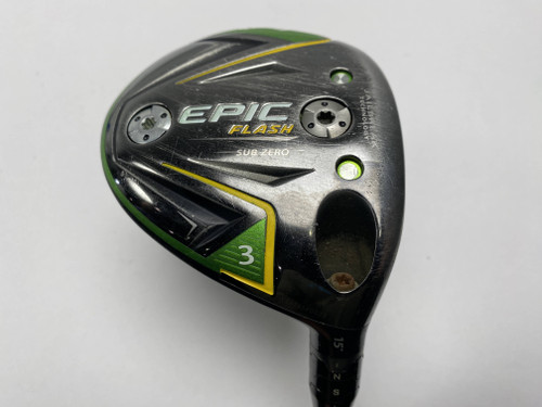 Callaway EPIC Flash Sub Zero 3 Fairway Wood 15* Tour AD TP-7 Extra Stiff RH, 1 of 12