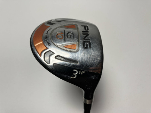 Ping G10 3 Fairway Wood 14* Grafalloy Pro Launch Red Stiff Graphite Mens RH, 1 of 12