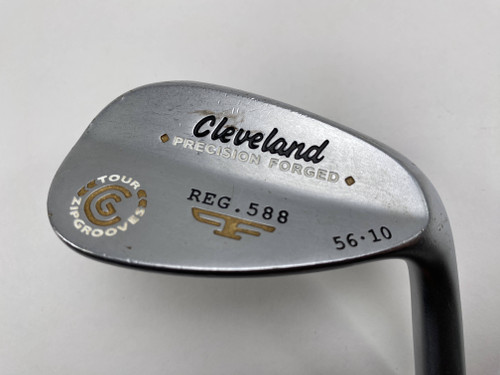 Cleveland 2012 588 Chrome 56* 10 True Temper Tour Concept Wedge Steel Mens RH, 1 of 12