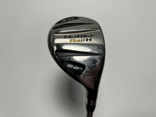 Cobra Baffler Rail H 4 Hybrid 22* Fujikura Motore 60g Lite Graphite Mens RH, 1 of 12