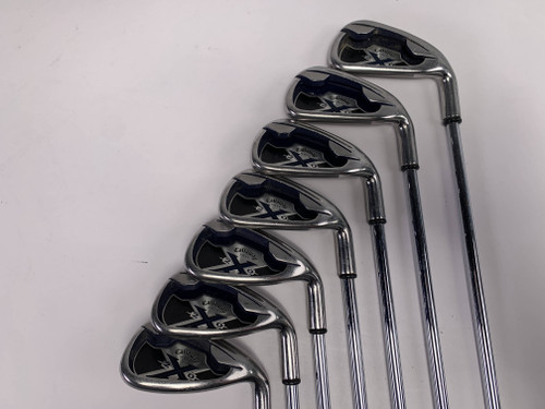 Callaway X-20 Iron Set 4-PW Uniflex Steel Mens RH, 1 of 12