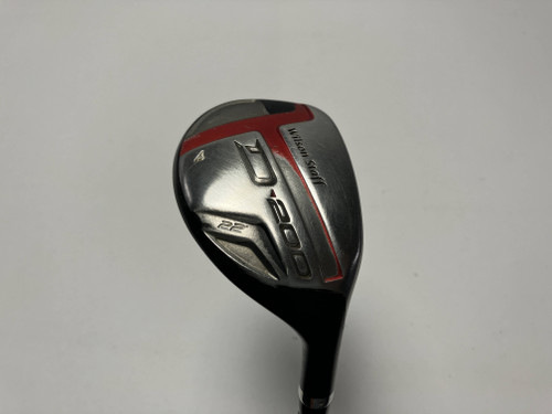 Wilson D200 4 Hybrid 22* UST Mamiya Elements Chrome 54FS Stiff Graphite Mens RH, 1 of 12