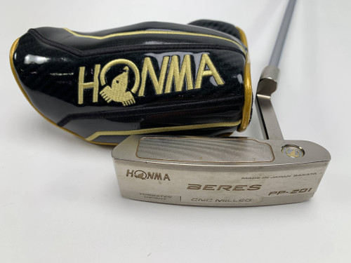 Honma Beres PP-201 Platinum Finish Putter 34" Mens RH HC, 1 of 12