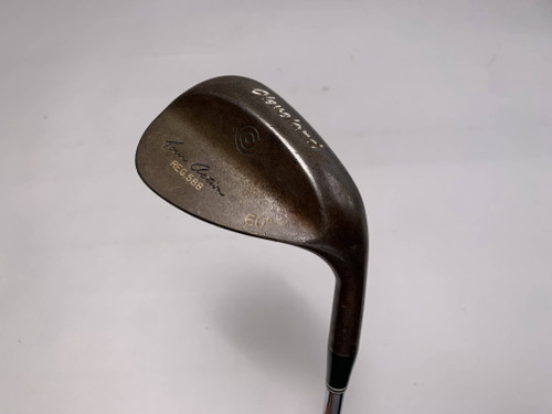 Cleveland 588 Raw Lob Wedge LW 60* Wedge Steel Mens RH, 1 of 12