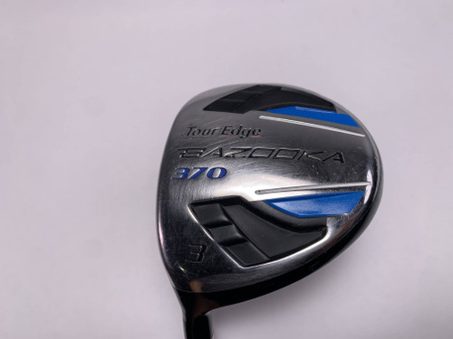 Tour Edge Bazooka 370 3 Fairway Wood 15* Bazooka Uniflex Graphite Mens LH, 1 of 12