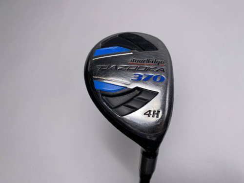 Tour Edge Bazooka 370 4 Hybrid 22* Bazooka 370 Uniflex Graphite Mens RH, 1 of 12