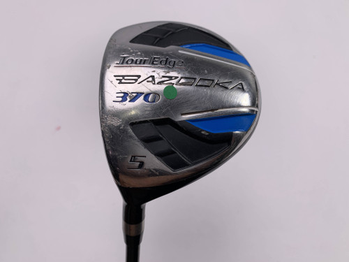 Tour Edge Bazooka 370 5 Fairway Wood 18* Bazooka Uniflex Graphite Mens LH Dent, 1 of 12