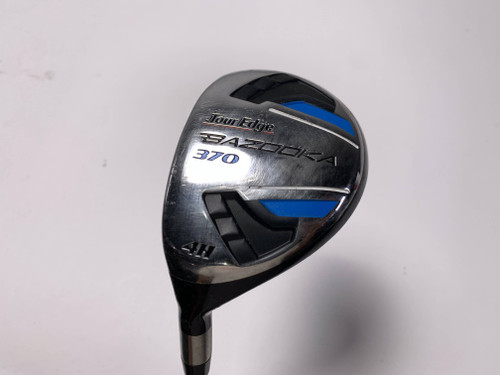 Tour Edge Bazooka 370 4 Hybrid 22* Bazooka Uniflex Graphite Mens LH, 1 of 12