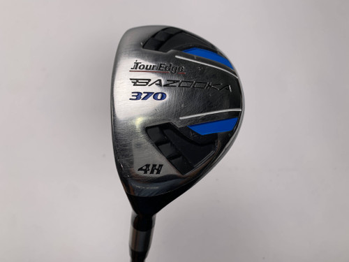 Tour Edge Bazooka 370 4 Hybrid 22* Uniflex Graphite Mens LH, 1 of 12