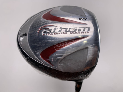 Fathom Titanium Matrix Driver 10.5* Stock Senior Graphite Mens RH, 1 of 12